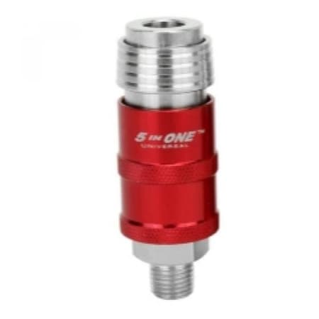 Wilton Milton MIS-1751 0.25 in. 5-in-1 Universal Safety Mexhaust Quick Connect MIS-1751